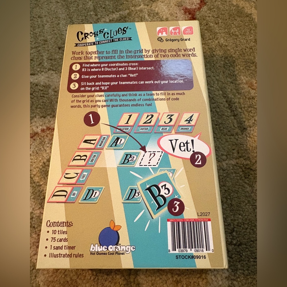 NEW Cross Clues Card Game - Picture 2 of 3